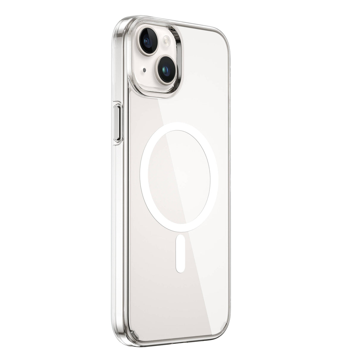 Wiwu FYY-014 iPhone 15 M-safe Şarj Özellikli Şeffaf Telefon Kılıfı