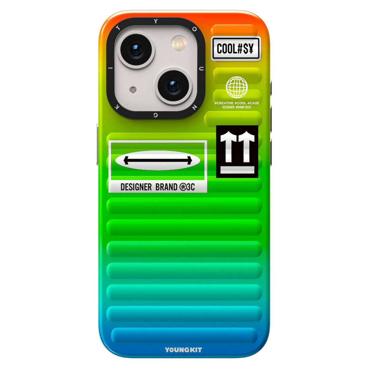 YoungKit The Secret Color Serisi iPhone 15 Telefon Kılıfı
