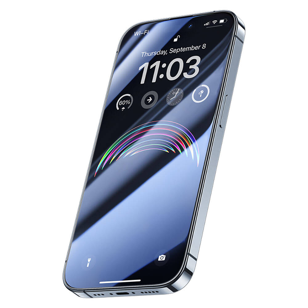 Benks Anti-Dust iPhone 15 Plus Toz Önleyici Özellikli Gaming Ekran Koruyucu