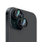 CaseWorld Alloy Serisi iPhone 15 / 15 Plus Oleofobik Anti Reflective Kamera Lens Koruyucu