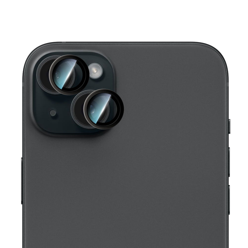 CaseWorld Alloy Serisi iPhone 15 Plus Oleofobik Anti Reflective Kamera Lens Koruyucu