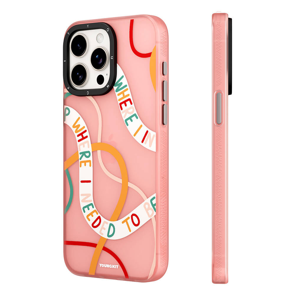 Youngkit Sweet Language iPhone 15 Plus Bethany Green Tasarımlı Kılıf
