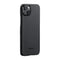Pitaka Ultra-Slim Classic Serisi iPhone 15 Plus M-safe Şarj Özellikli 600D Aramid Fiber Black-Grey Twill Kılıf