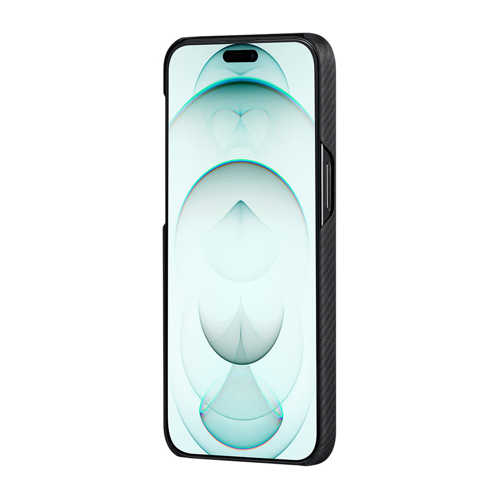Pitaka Tactile Woven Orchestra Serisi iPhone 15 Plus M-safe Şarj Özellikli 600D Aramid Fiber Rhapsody Kılıf