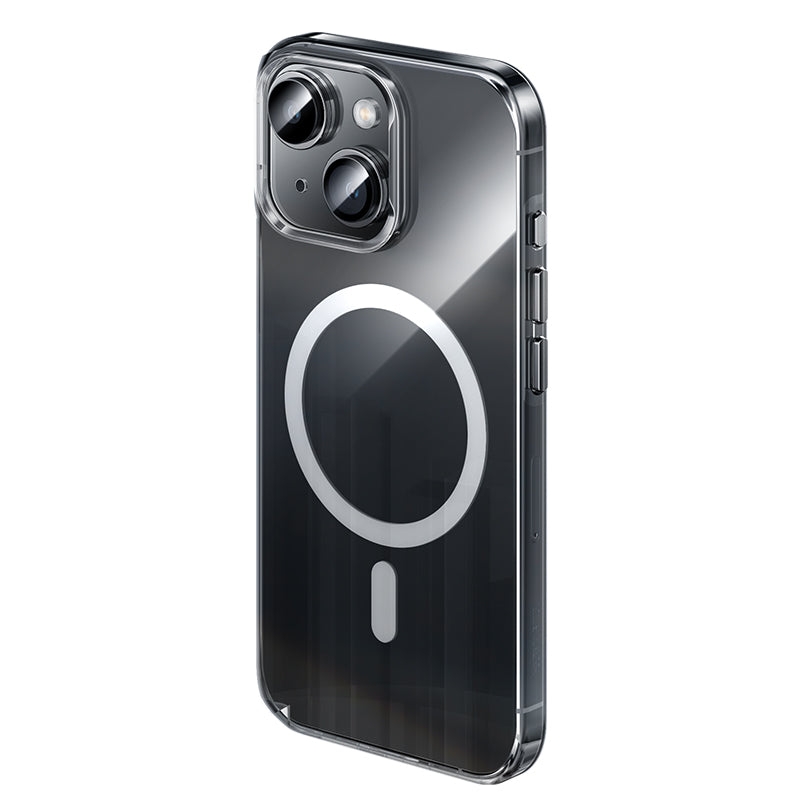 Benks Crystal Serisi iPhone 15 Plus M-safe Şarj Özellikli Şeffaf Telefon Kılıfı