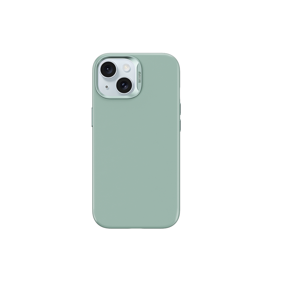 Wiwu SP-019 iPhone 15 Plus Magsafe Vegan Leather Deri Kılıf