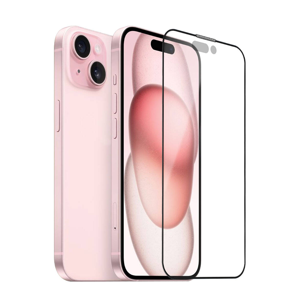 Wiwu iVista Screen Matte iPhone 15 Plus Ultra Güçlü Temperli Mat Ekran Koruyucu