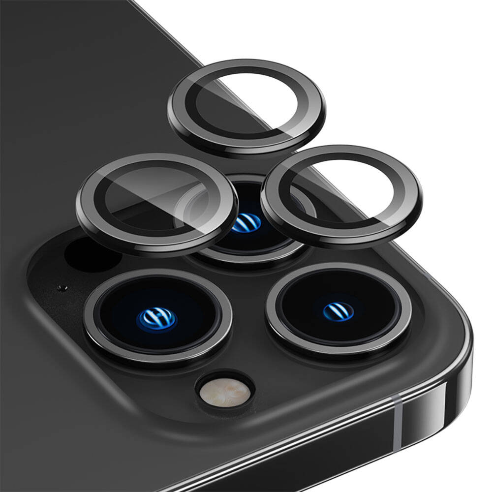 Benks DR Safir iPhone 15 Pro Kamera Lens Koruyucu