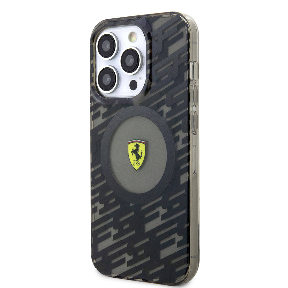 Ferrari iPhone 15 Pro Orjinal Lisanslı M-safe Şarj Özellikli Multi SF Kılıf