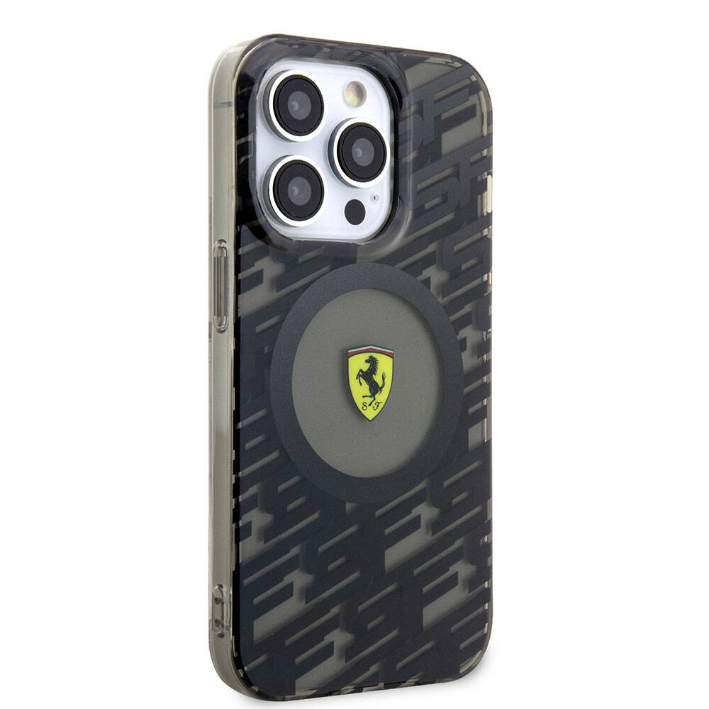 Ferrari iPhone 15 Pro Orjinal Lisanslı M-safe Şarj Özellikli Multi SF Kılıf