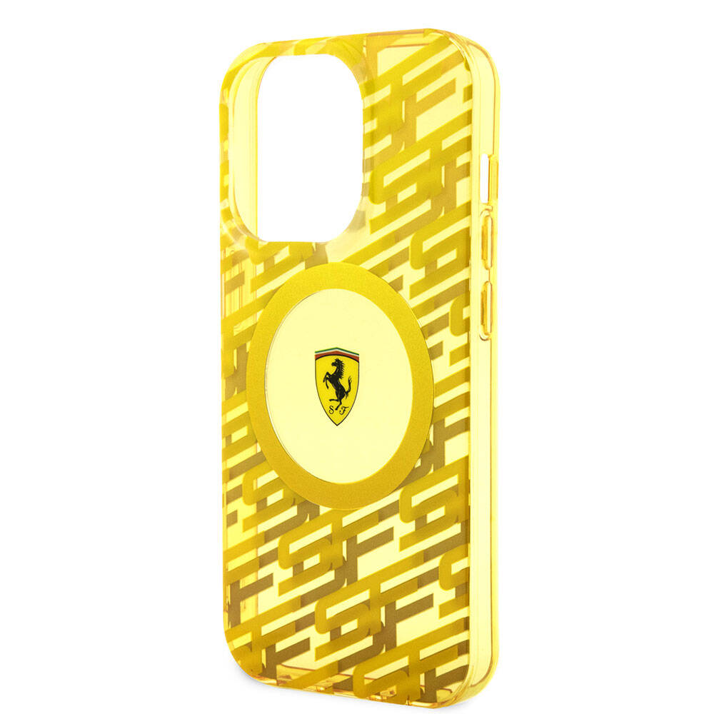 Ferrari iPhone 15 Pro Orjinal Lisanslı M-safe Şarj Özellikli Multi SF Kılıf