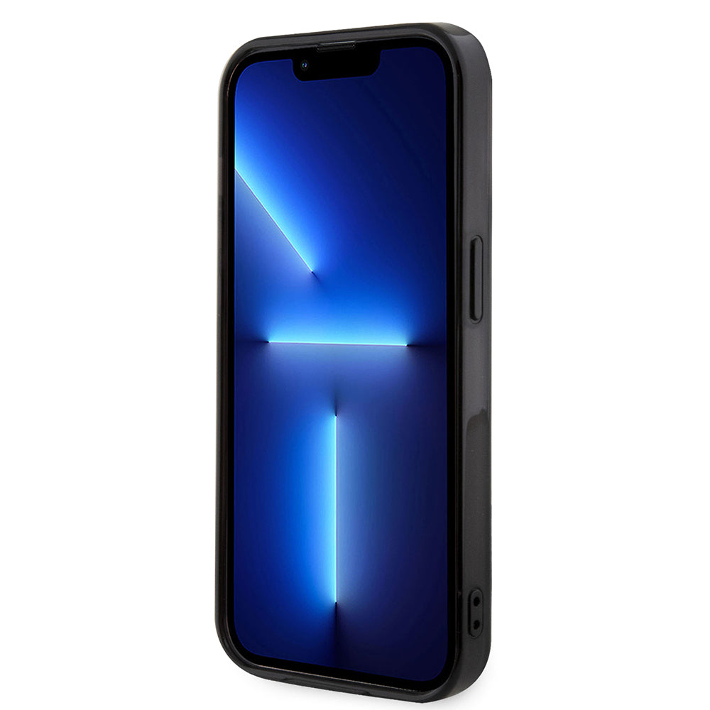 Ferrari iPhone 15 Pro Orjinal Lisanslı M-safe Şarj Özellikli Transparan Renk Geçişli Iridescent Kılıf