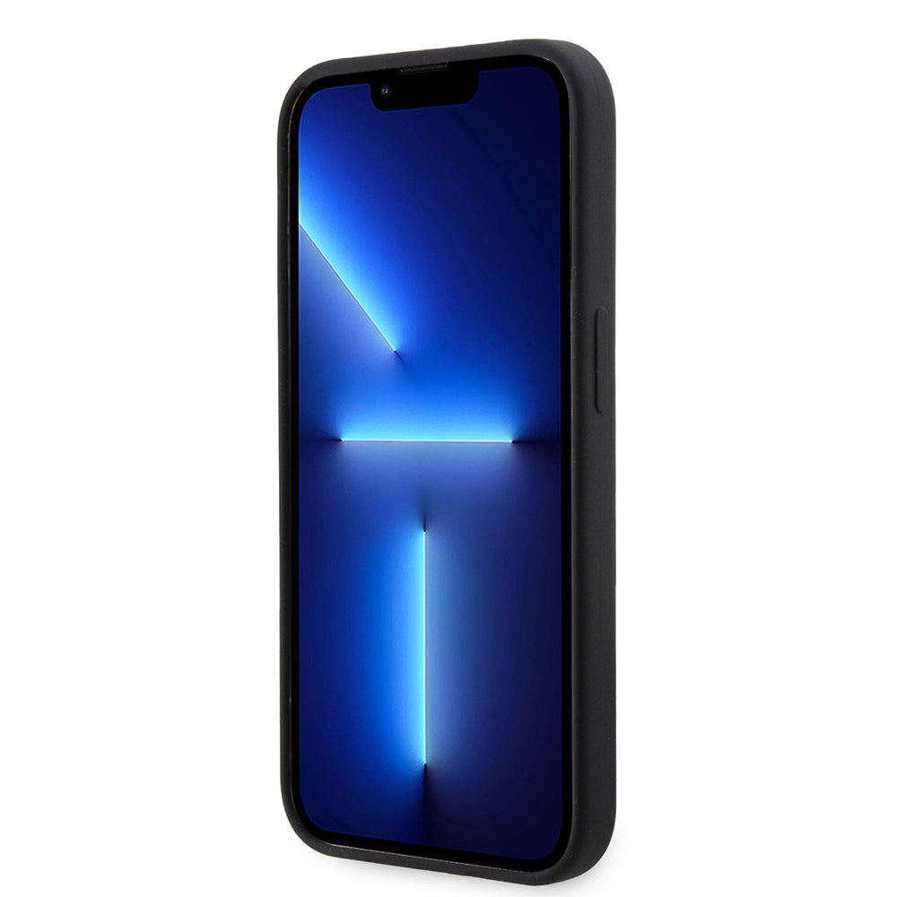 Ferrari iPhone 15 Pro Orjinal Lisanslı Metal Logolu SF Yazılı Telefon Kılıfı