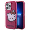 Hello Kitty iPhone 15 Pro Orjinal Lisanslı Yazı ve İkonik Logolu Kitty Head Kılıf