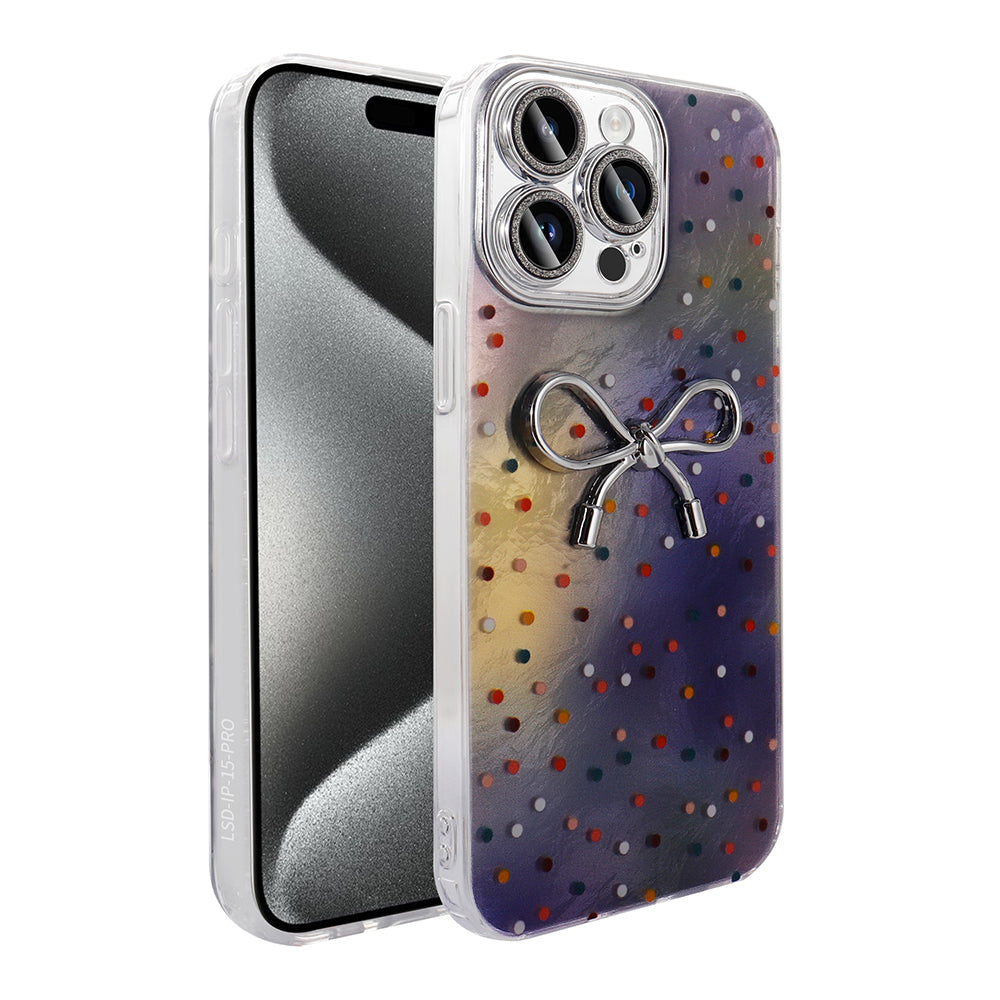 Cepax iPhone 15 Pro Kamera Korumalı Figürlü Ponti Silikon Kılıf