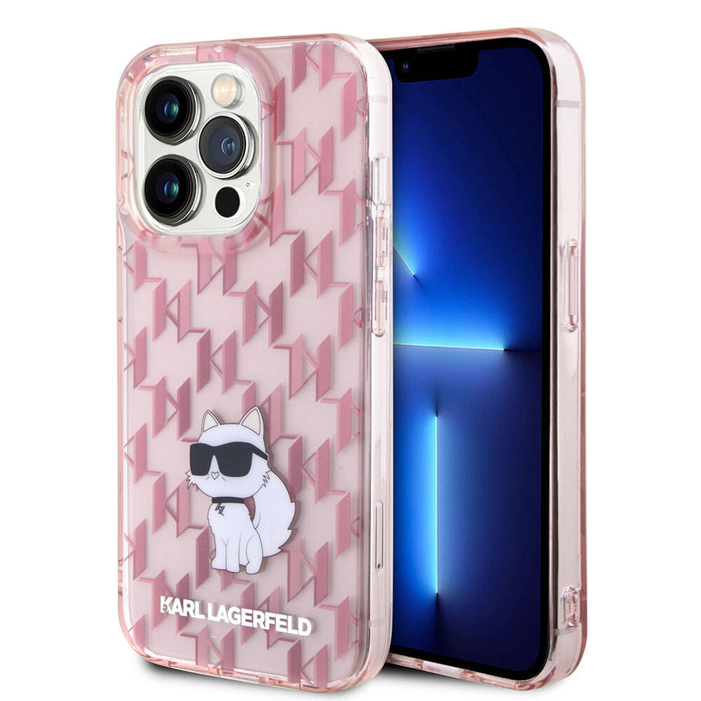 Karl Lagerfeld IML C Monogram iPhone 15 Pro Orjinal Lisanslı Kılıf