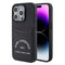 Karl Lagerfeld iPhone 15 Pro Kartlıklı Saffiano 3D RSG Logo Orjinal Lisanslı Telefon Kılıfı