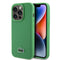 Lacoste iPhone 15 Pro Orjinal Lisanslı PU Pike Desenli Arka Yüzey İkonik Timsah Dokuma Logolu Telefon Kılıfı