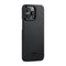 Pitaka Ultra-Slim Classic Serisi iPhone 15 Pro M-safe Şarj Özellikli 600D Aramid Fiber Black-Grey Twill Kılıf
