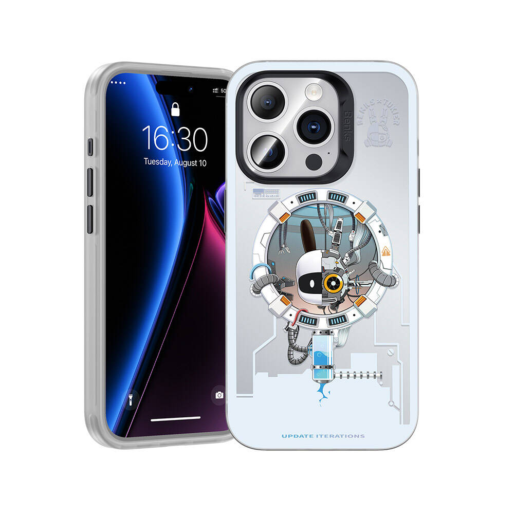 Benks Bunny Explore iPhone 15 Pro M-safe Şarj Özellikli Telefon Kılıfı