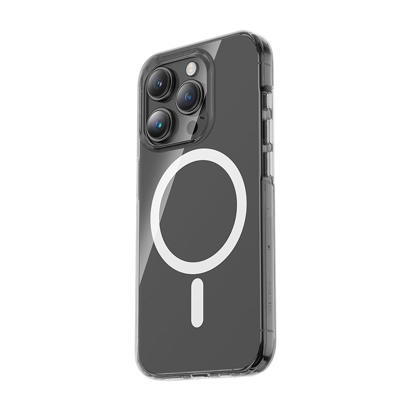 Benks Crystal Serisi iPhone 15 Pro M-safe Şarj Özellikli Şeffaf Telefon Kılıfı