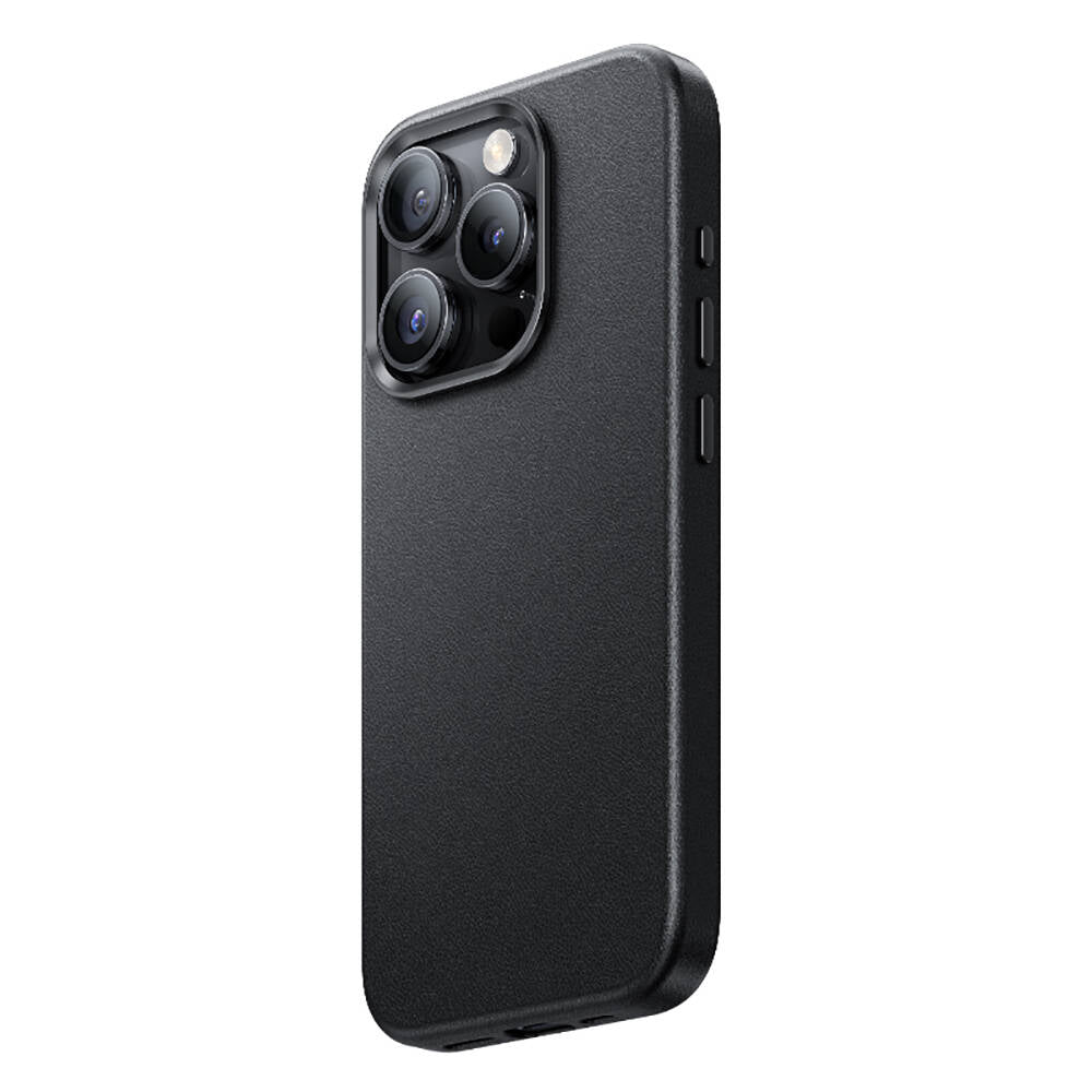 Benks Vintage iPhone 15 Pro M-safe Şarj Özellikli Leather Kılıf