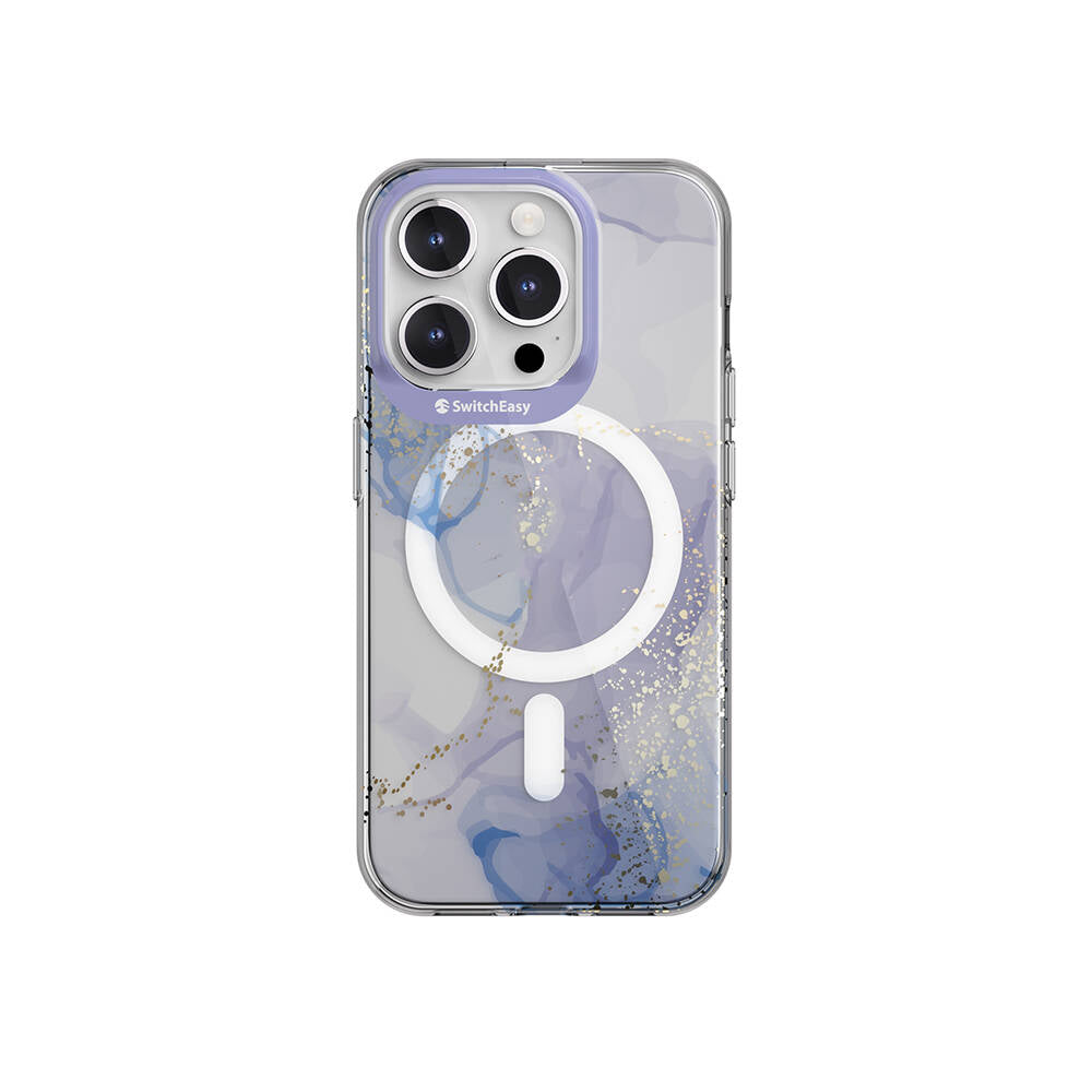 Switcheasy Artist-M Veil iPhone 15 Pro M-safe Şarj Özellikli Çift IMD Baskılı Lisanslı Kılıf