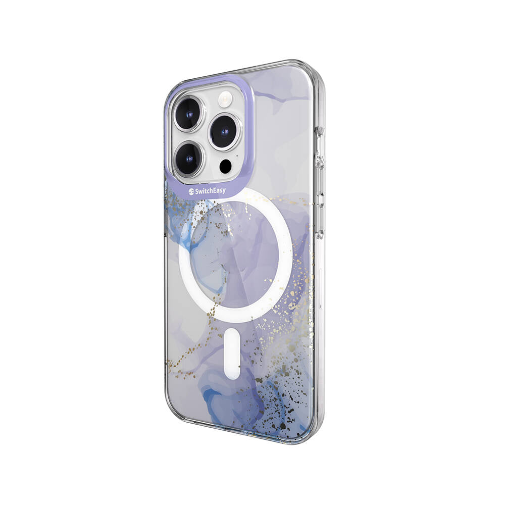 Switcheasy Artist-M Veil iPhone 15 Pro M-safe Şarj Özellikli Çift IMD Baskılı Lisanslı Kılıf
