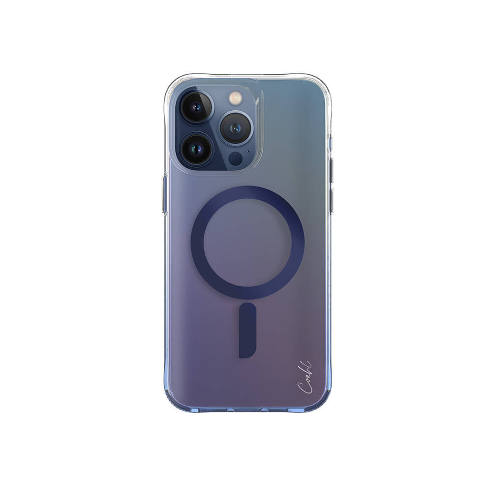 Coehl Dazze iPhone 15 Pro M-safe Şarj Özellikli Mistik Mor Renkli Telefon Kılıfı