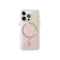 Coehl Willow iPhone 15 Pro M-safe Şarj Özellikli Yaprak Desenli Kılıf