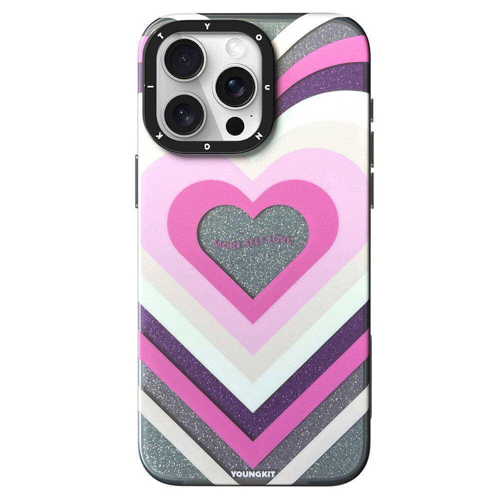 Youngkit Star Dazzle Serisi iPhone 15 Pro M-safe Şarj Özellikli Kılıf