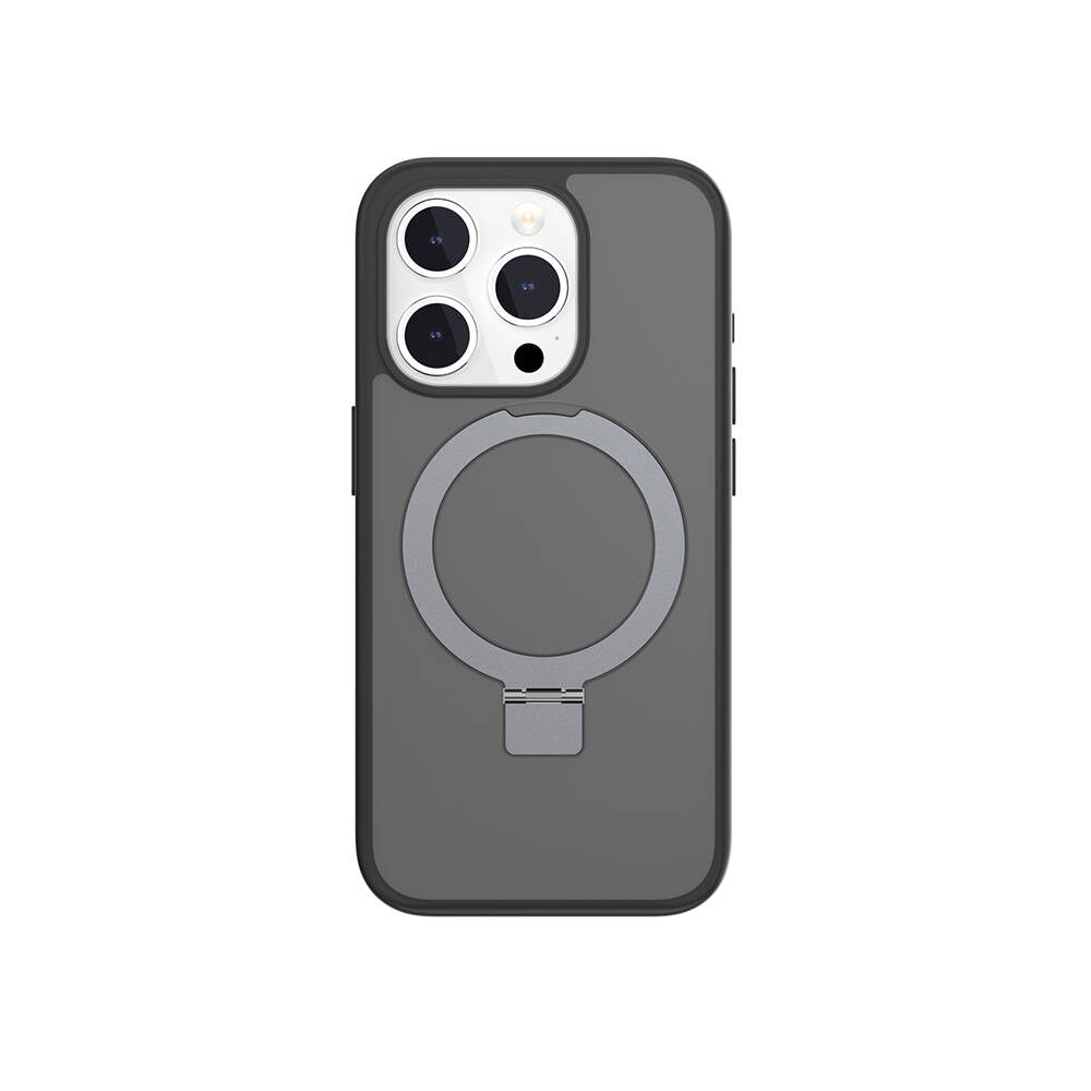 Switcheasy Magstand-M iPhone 15 Pro M-safe Şarj Özellikli Yüzük Standlı Lisanslı Kılıf