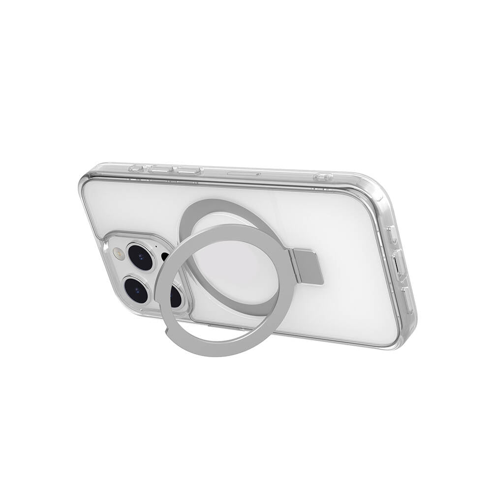 Switcheasy Magstand-M iPhone 15 Pro M-safe Şarj Özellikli Yüzük Standlı Lisanslı Kılıf
