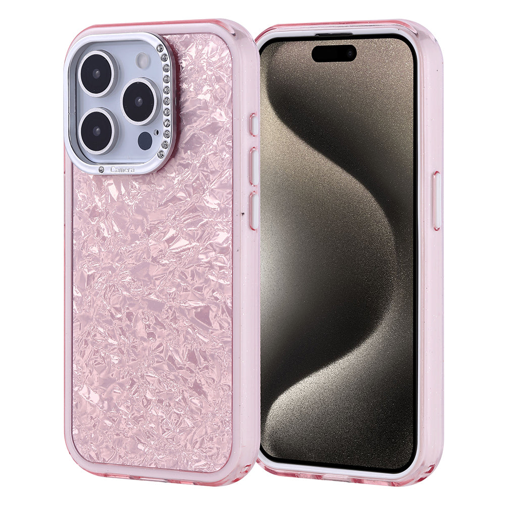 Cepax iPhone 15 Pro Taşlı Tasarımlı Kapi Kılıf