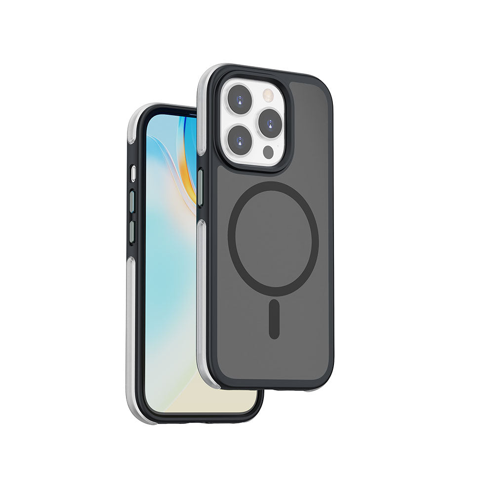 Wiwu ZKK-012 iPhone 15 Pro M-safe Şarj Özellikli Air Cushion Telefon Kılıfı