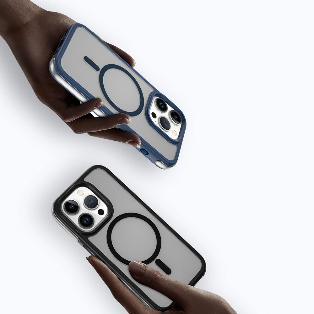 Wiwu ZKK-012 iPhone 15 Pro M-safe Şarj Özellikli Air Cushion Telefon Kılıfı