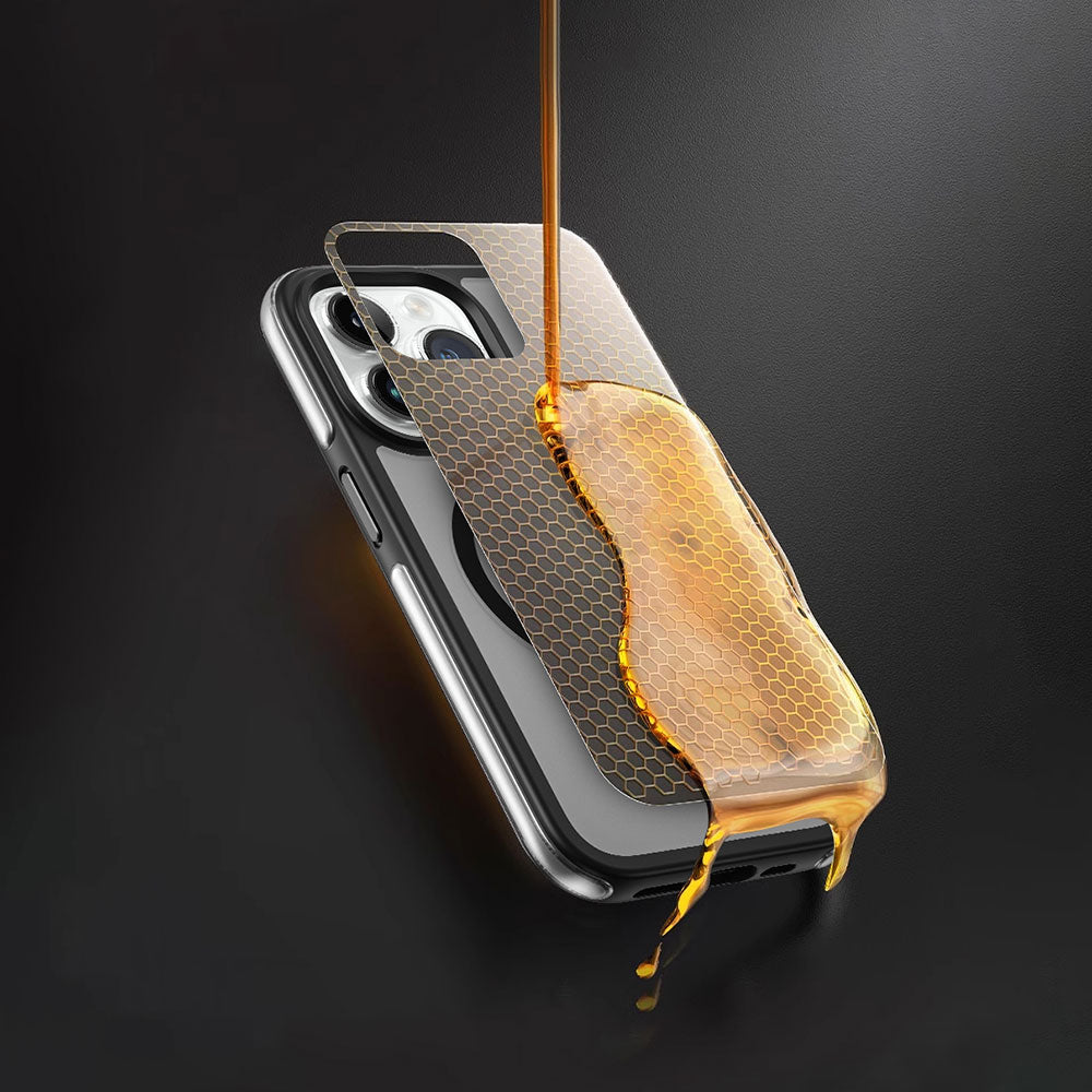 Wiwu ZKK-012 iPhone 15 Pro M-safe Şarj Özellikli Air Cushion Telefon Kılıfı