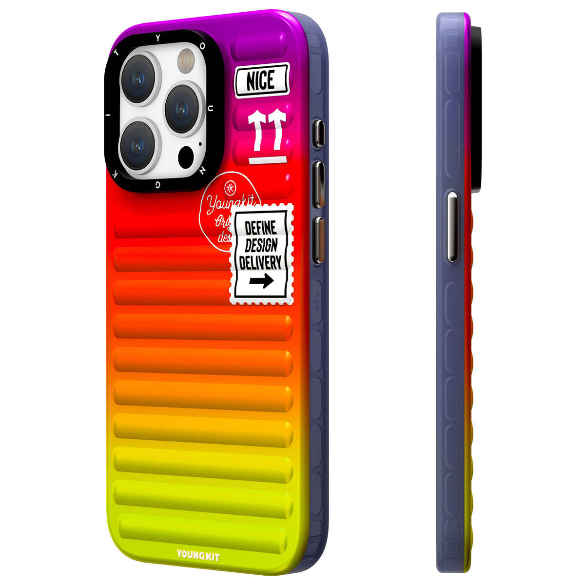 YoungKit The Secret Color Serisi iPhone 15 Pro Telefon Kılıfı
