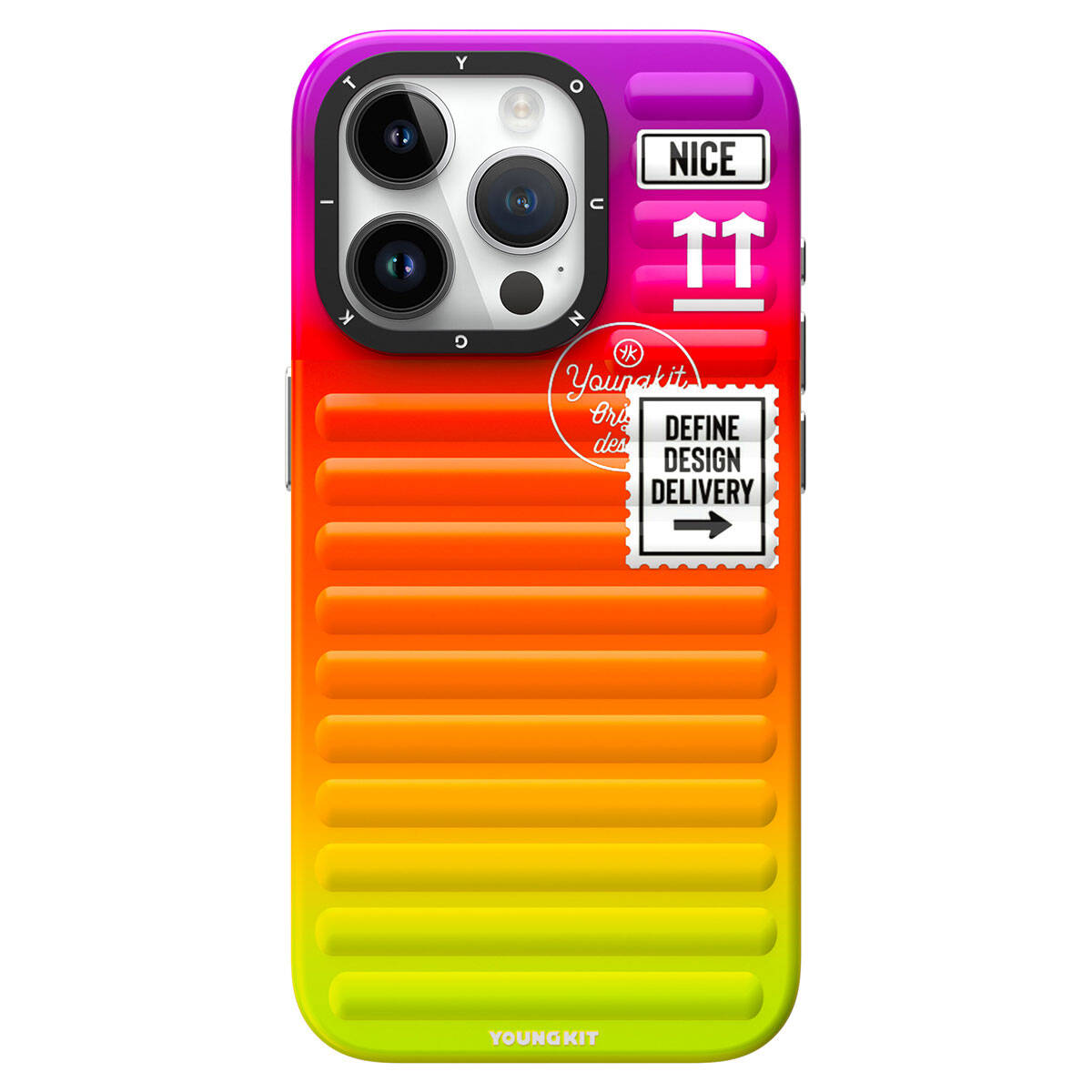 YoungKit The Secret Color Serisi iPhone 15 Pro Telefon Kılıfı