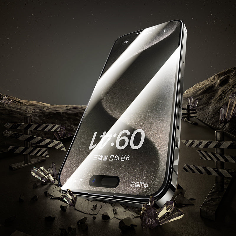 Benks Arc Shield iPhone 15 Pro Max 3D Eğimli HD Parmak İzi Dirençli Ekran Koruyucu