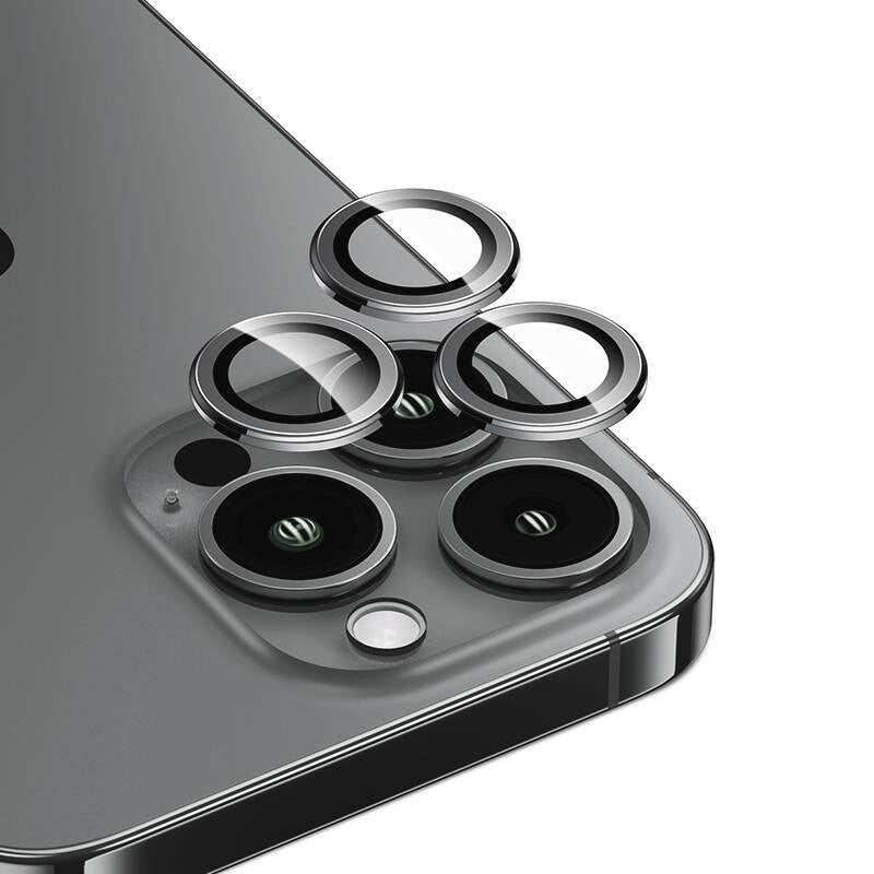 Benks DR iPhone 15 Pro Max Safir Kamera Lens Koruyucu