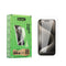 Go-Des iPhone 15 Pro Max Parmak İzi Bırakmayan 9H Oleofobik Bom Glass Ekran Koruyucu 10'lu Paket