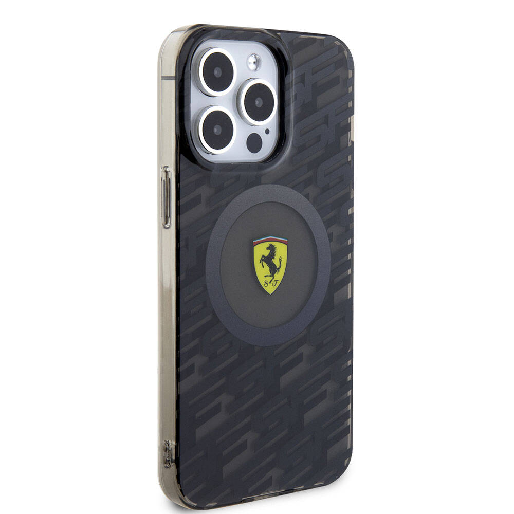 Ferrari iPhone 15 Pro Max Orjinal Lisanslı M-safe Şarj Özellikli Multi SF Kılıf