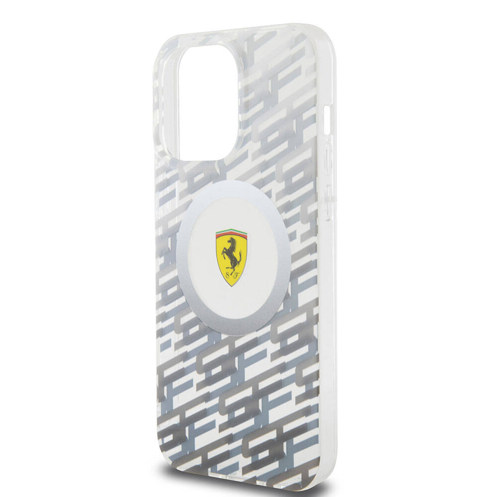 Ferrari iPhone 15 Pro Max Orjinal Lisanslı M-safe Şarj Özellikli Multi SF Kılıf