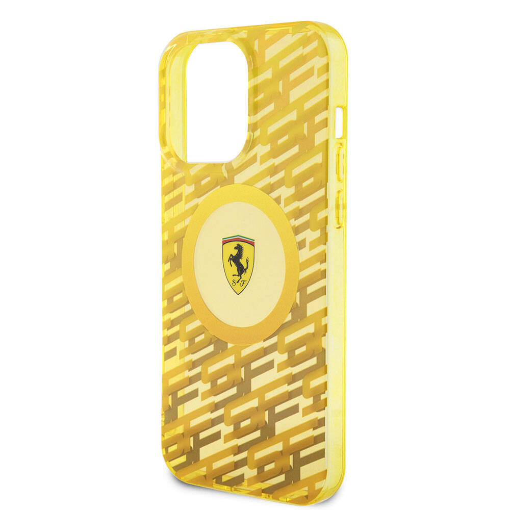 Ferrari iPhone 15 Pro Max Orjinal Lisanslı M-safe Şarj Özellikli Multi SF Kılıf