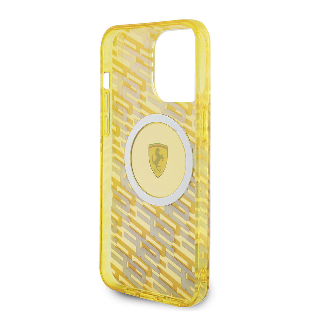 Ferrari iPhone 15 Pro Max Orjinal Lisanslı M-safe Şarj Özellikli Multi SF Kılıf