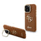 Guess iPhone 15 Pro Max Orjinal Lisanslı Grained Yazı Logolu Kamera Standlı Kılıf