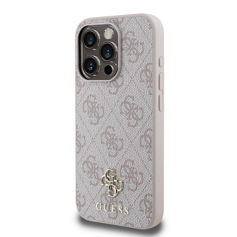 Guess iPhone 15 Pro Max Orjinal Lisanslı M-safe Small 4G Classic Kılıf