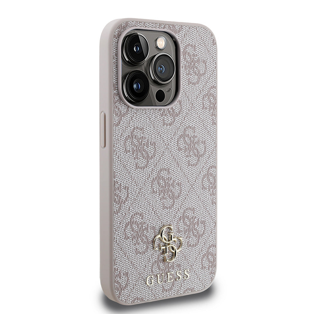 Guess iPhone 15 Pro Max Orjinal Lisanslı M-safe Small 4G Classic Kılıf