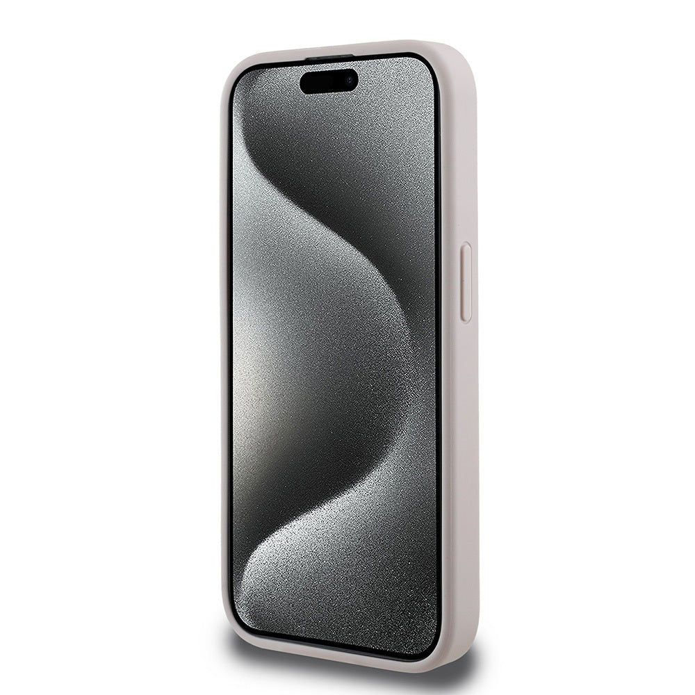 Guess iPhone 15 Pro Max Orjinal Lisanslı M-safe Small 4G Classic Kılıf